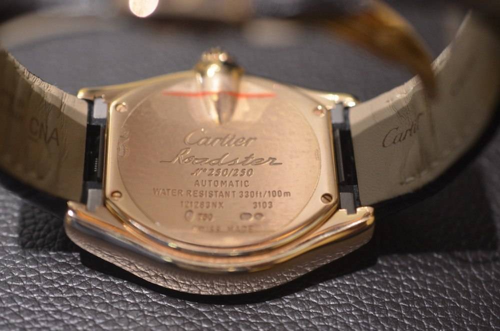 cartier roadster chronograph limited edition