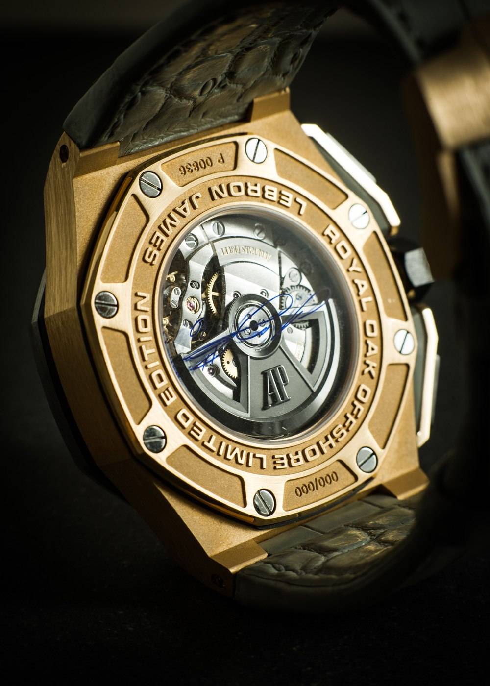 CEO Audemars Piguet Francois-Henry Bennahmias and Lebron James