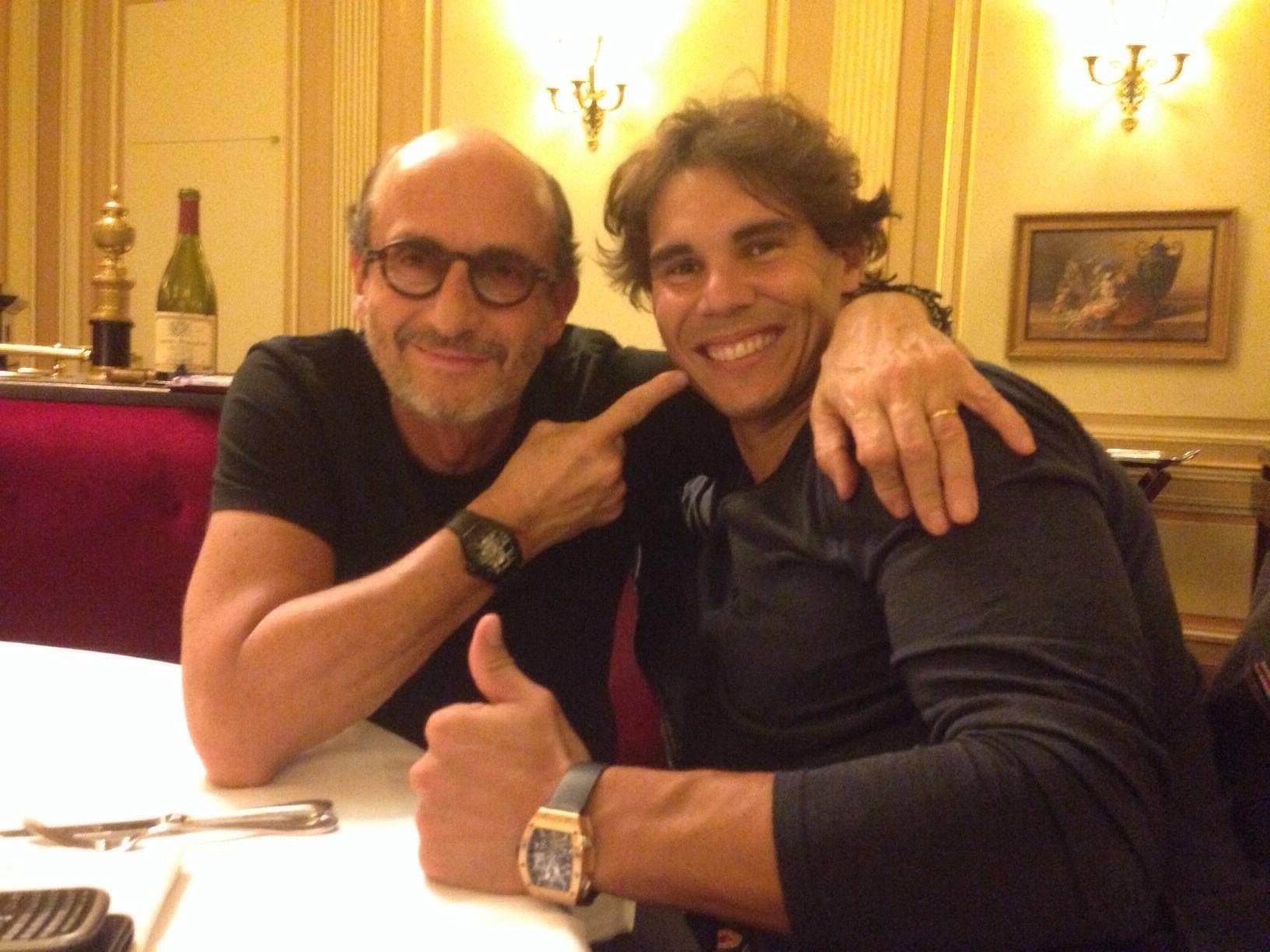 Rafa Nadal Spotted Wearing RM 011 Automatic Flyback Chronograph