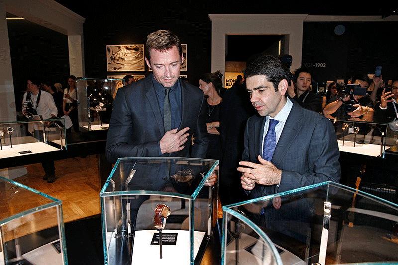 Montblanc Brand Ambassador Hugh Jackman at Watches&Wonders Hong