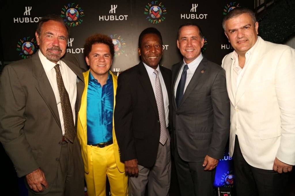 Hublot & Pelé Bring Hublot Loves Football Global Campaign to Miami -  World Red Eye