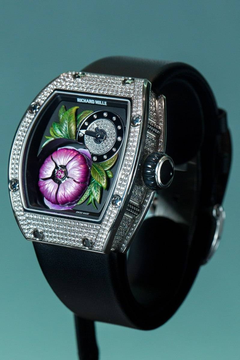 SIHH 2015 Richard Mille RM 19 02 Tourbillon Fleur