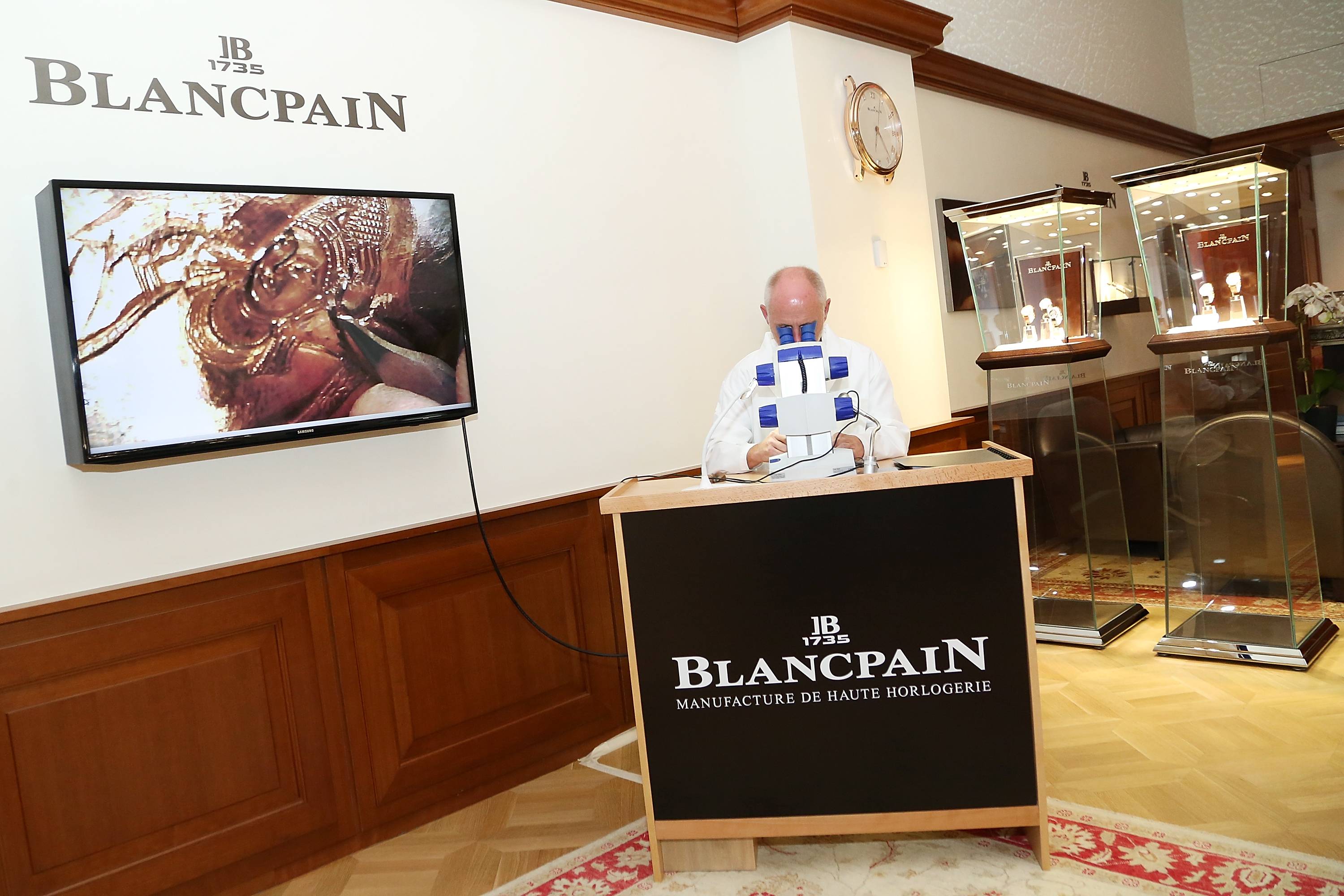 Haute Event Blancpain Hosts Watch Engraving Event IN NYC