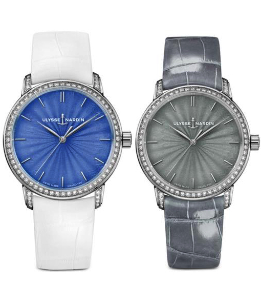 Ulysse Nardin Premieres Four Classico Lady Grand Feu Watches