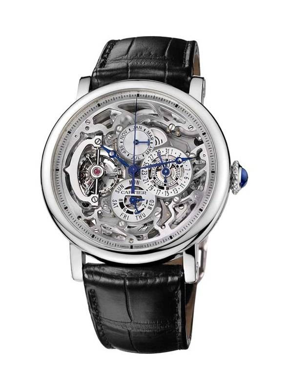 Mechanical Mascot Cartier Rotonde Grande Complication Skeleton