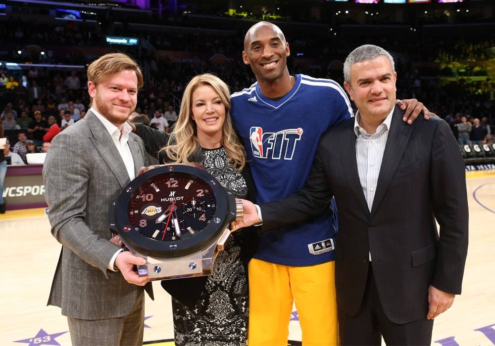 Kobe Bryant Helps Hublot Celebrate Position as First Official