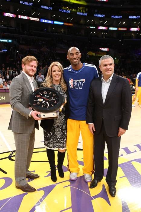 Hublot Launches Official Watch of the L.A. Lakers 