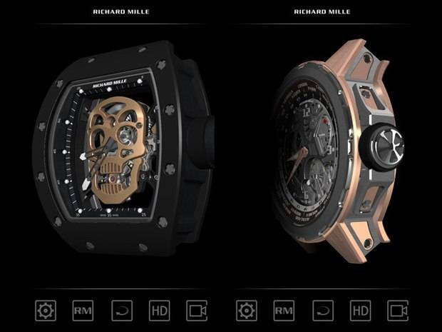 Richard Mille Leads Manufactures Tech Wave With iPhone App Launch