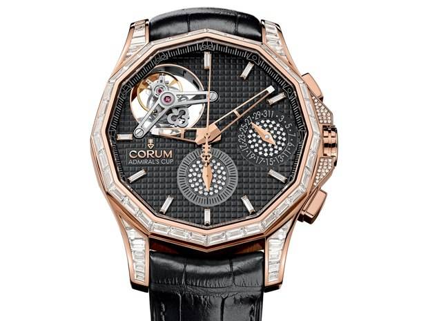 Close Up Corum Admiral s Cup Seafender 47 Tourbillon Chronograph