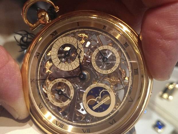 Audemars Piguet Skeleton Perpetual Calendar Pocket Watch