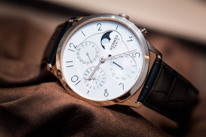 Hands On The New Hermès Slim d’Hermès Perpetual Calendar Watch