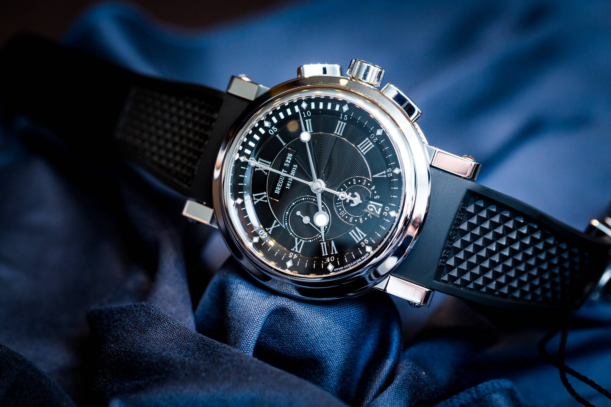 Hands On The Breguet Marine Chronographe 200 Ans De Marine 5823