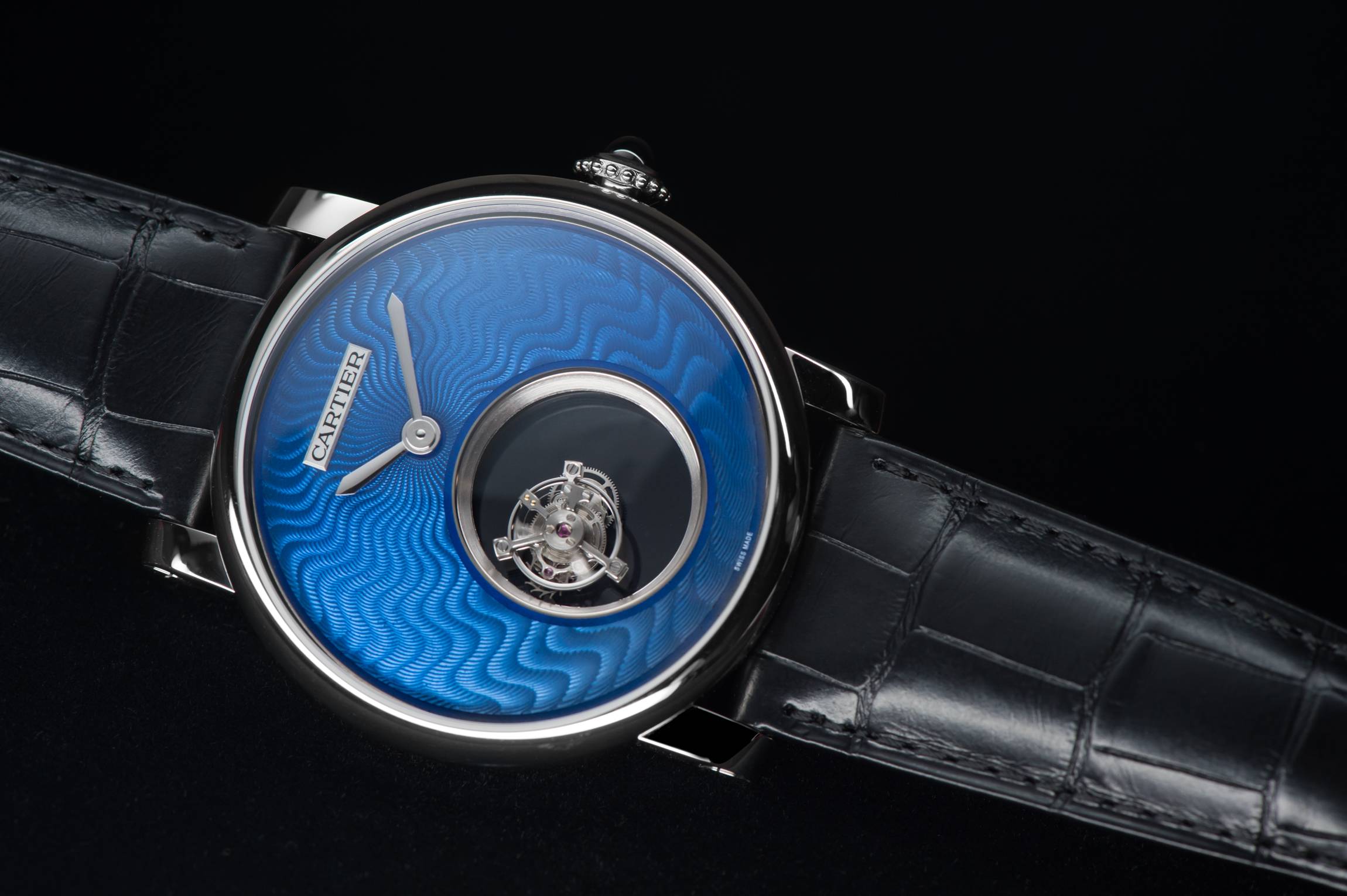 Cartier: Rotonde Minute Repeater Mysterious Double Tourbillon