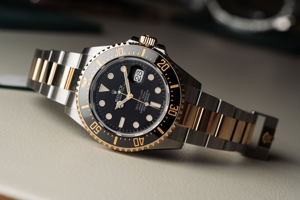 A Two-Tone Rolex Sea-Dweller, Because 