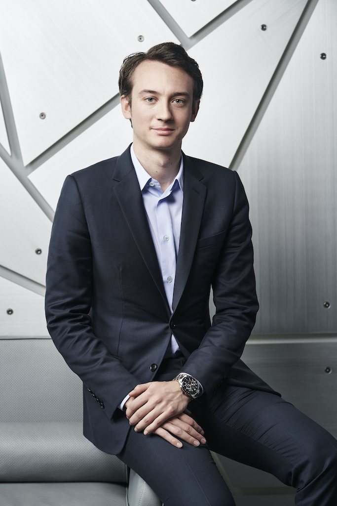 Frédéric Arnault, CEO of Swiss watch brand Tag Heuer and heir to
