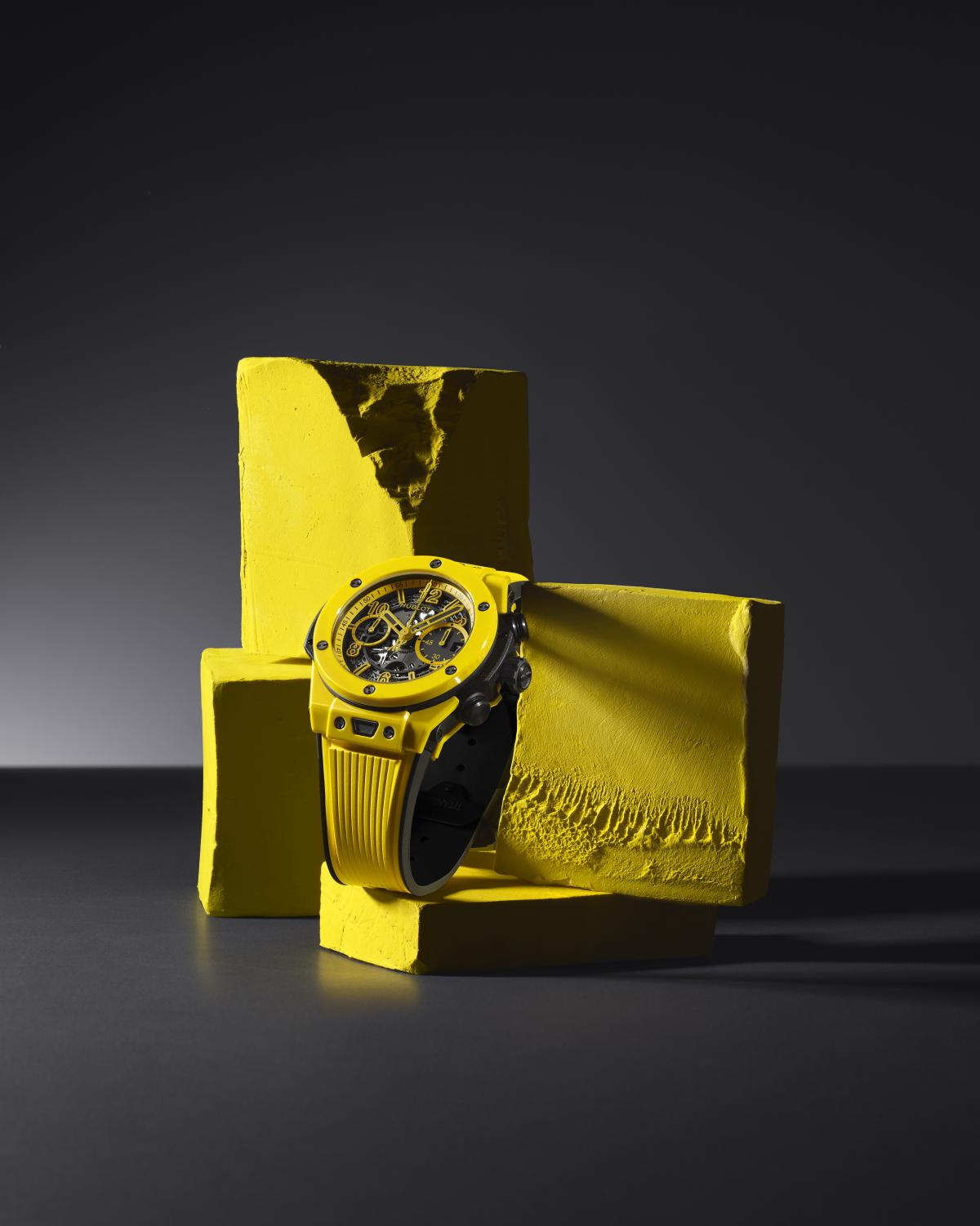 hublot yellow magic