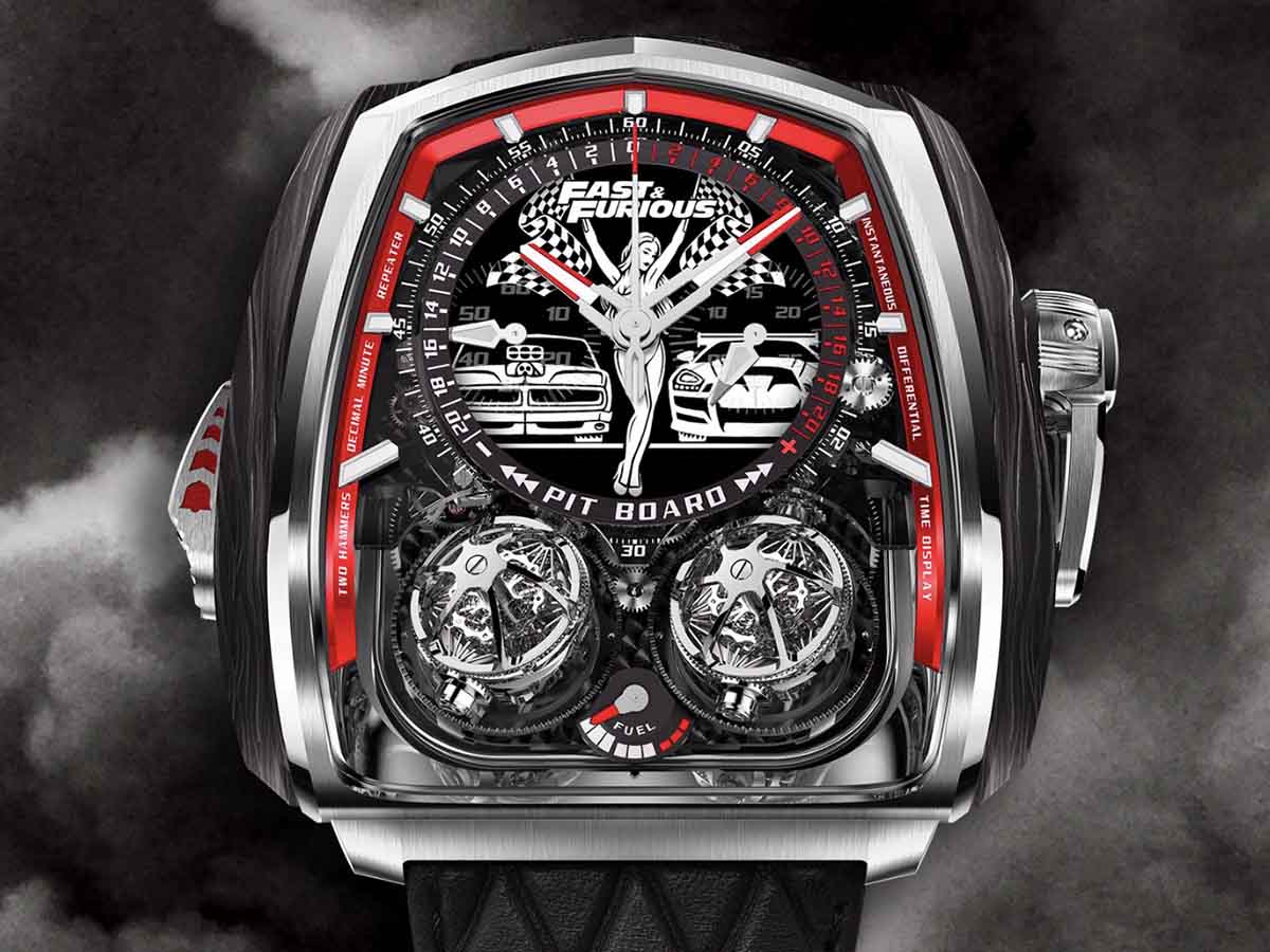 Jacob Co. s New Fast Furious Timepiece Twin Turbo