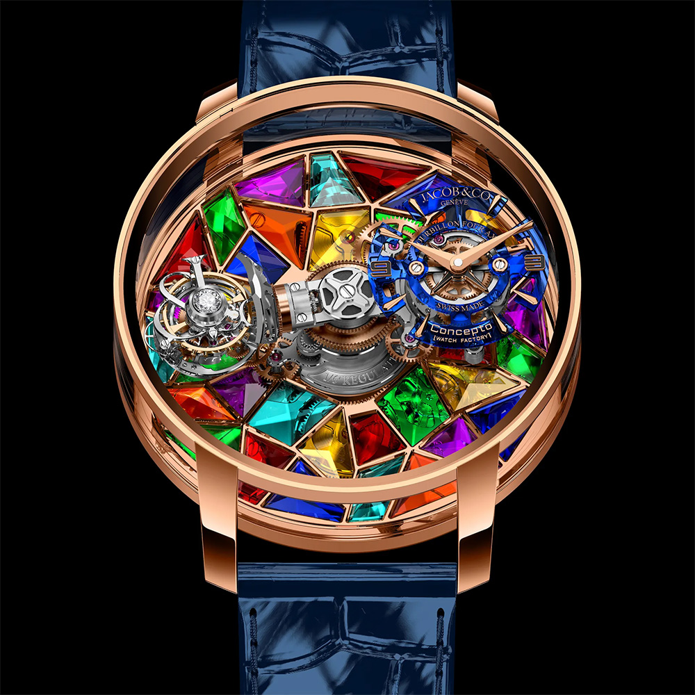 MP-15 TAKASHI MURAKAMI TOURBILLON ONLY WATCH: A UNIQUE PIECE AND HUBLOT'S  FIRST CENTRAL FLYING TOURBILLON
