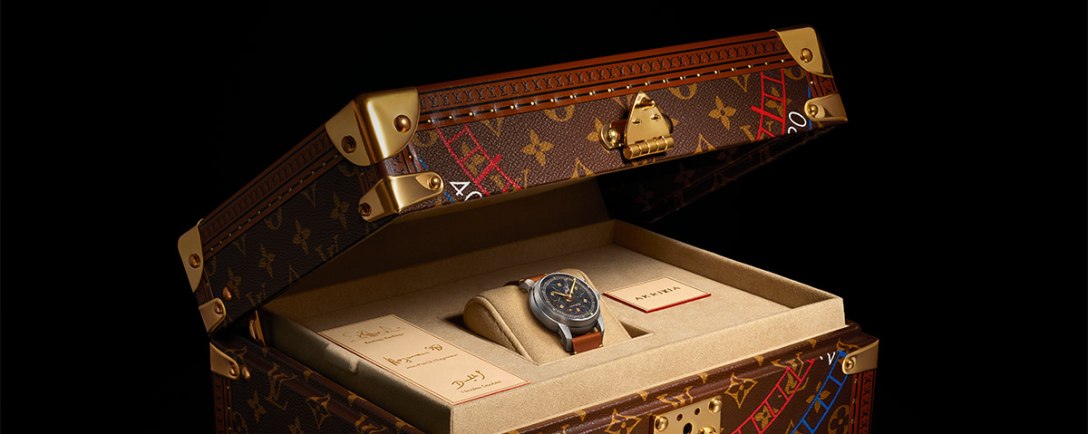 Authentic Louis Vuitton Watch Box Watch Case Brand New